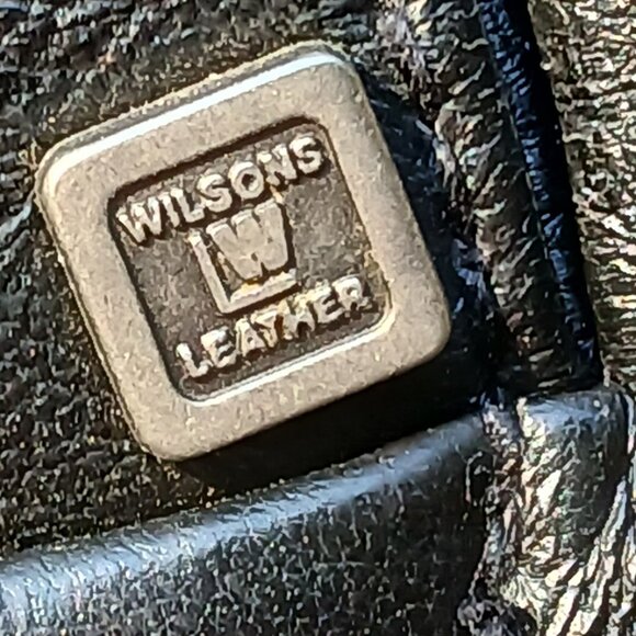 Vintage Black Leather Racer Style Jacket Quilted Liner, Collar Classic&Edgy Sz L - Picture 6 of 16